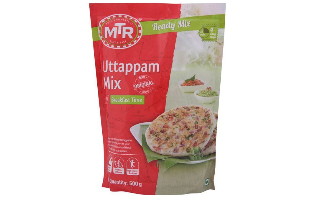 MTR Uttappam Mix    Pack  500 grams